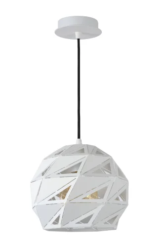 Светильник подвесной Malunga 21415/25/31 Lucide белый 1 лампа, основание белое в стиле современный  фото 3